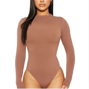 NEW WITH TAGS - Naked Wardrobe Long Sleeve Bodysuit